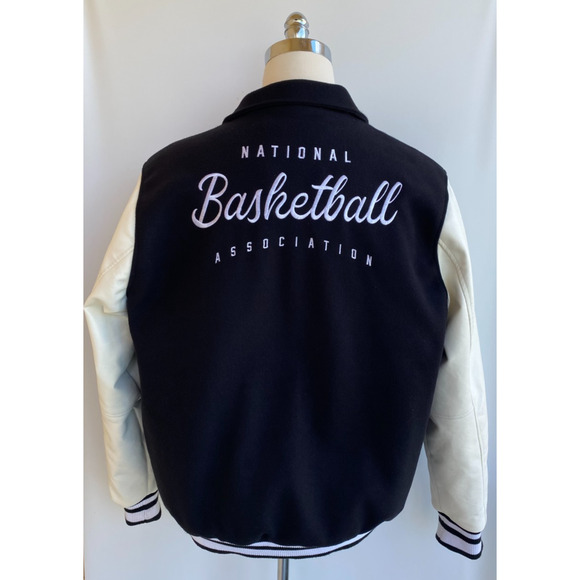 NBA Varsity Wool Jacket 100% AUTHENTIC size XL - Picture 14 of 16